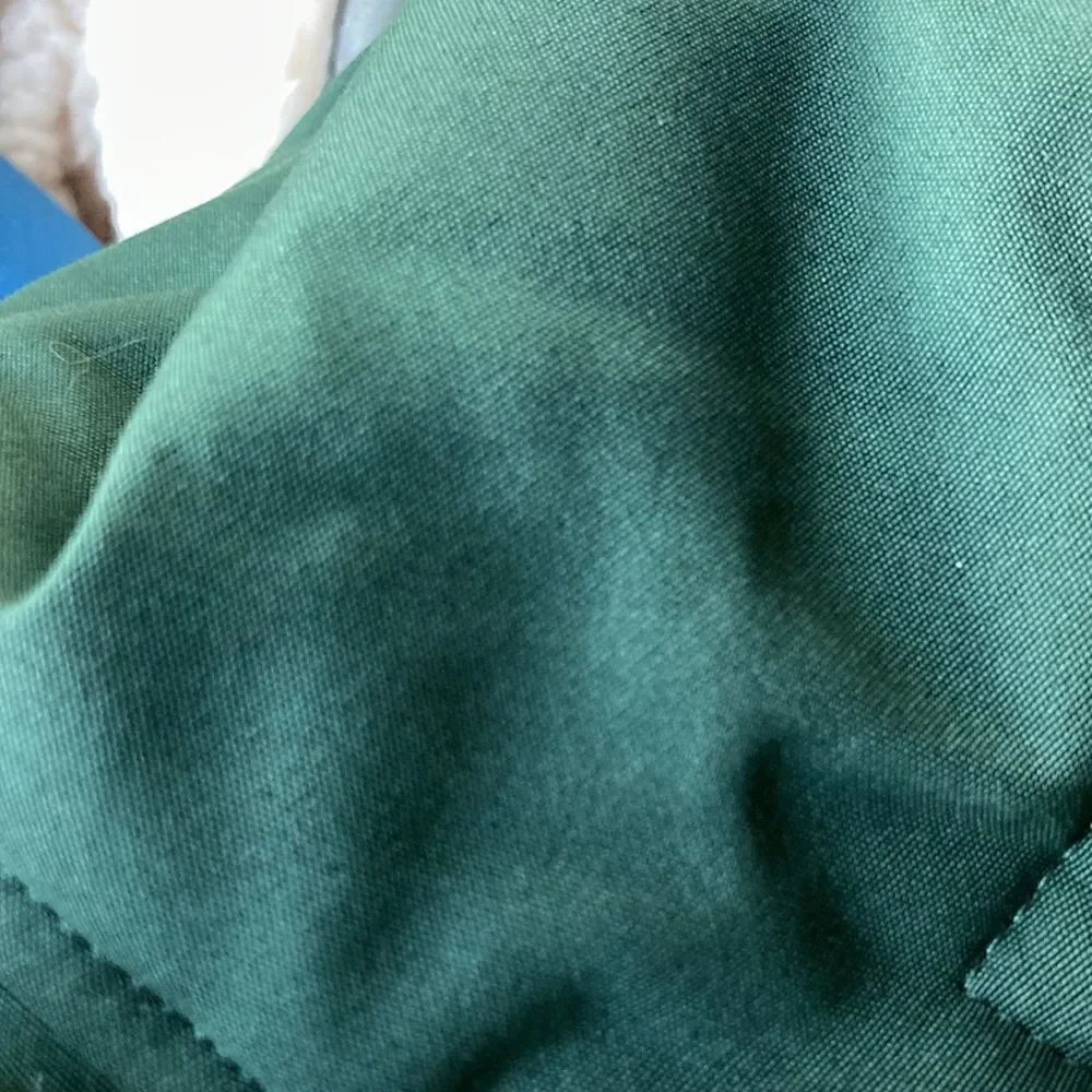 Land’s End expedition fur WARM fleece lined coat TULIP Personalized resistant S